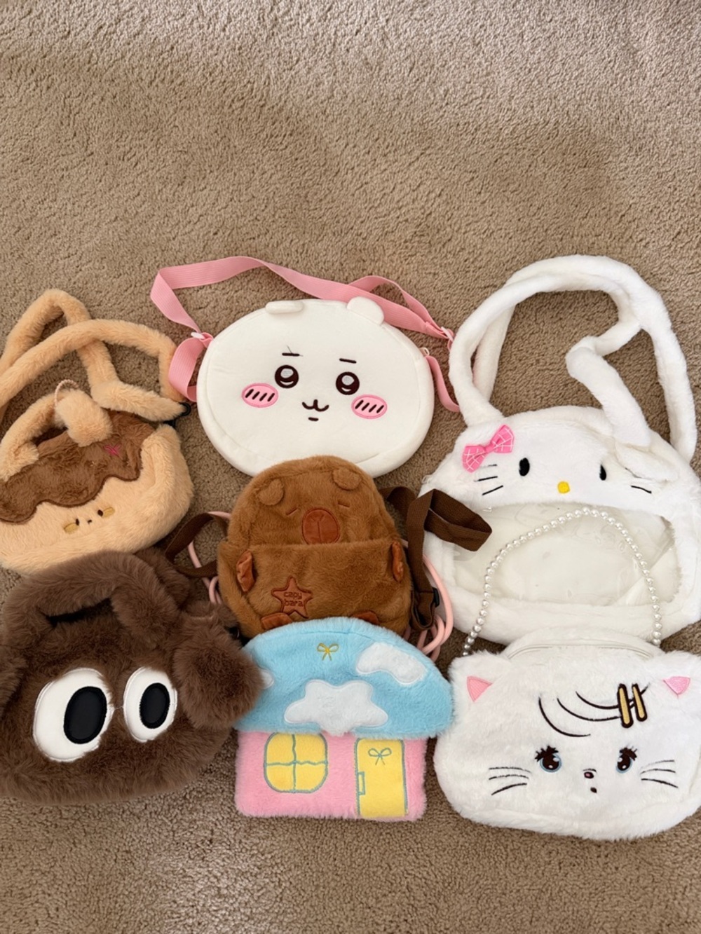 Plush bags- random styles